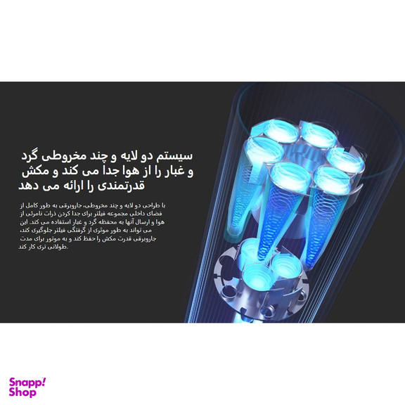 جارو شارژی عصایی شیائومی مدل G11