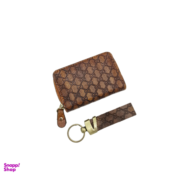 ست هدیه چرم دو تکه طرح گوچی کد L_1007