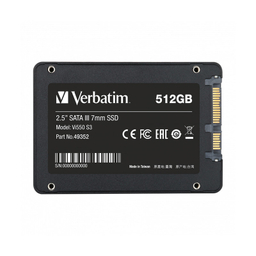 اس اس دی اینترنال SATA III ورباتیم مدل VI550 S3 ظرفیت 512 گیگابایت