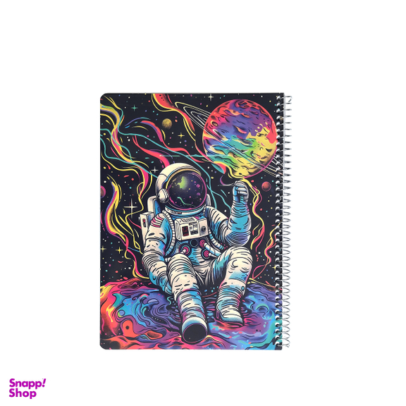 دفتر مشق 50 برگ تیج سان طرح فضانورد