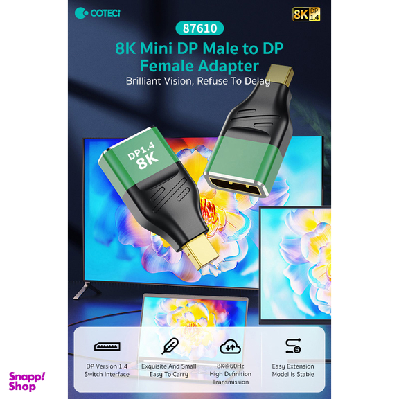 مبدل DP به Mini DP کوتتسی مدل 87610