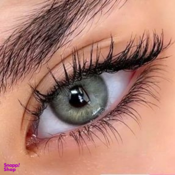 لنز رنگی هرا مدل IIC33 شماره 128 رنگ سبز خاکستری طبیعی