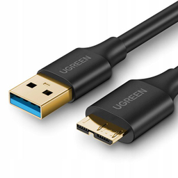 کابل تبدیل هارد USB به MicroUSB یوگرین مدل US130 کد 10840 طول 50 سانتی‌ متر