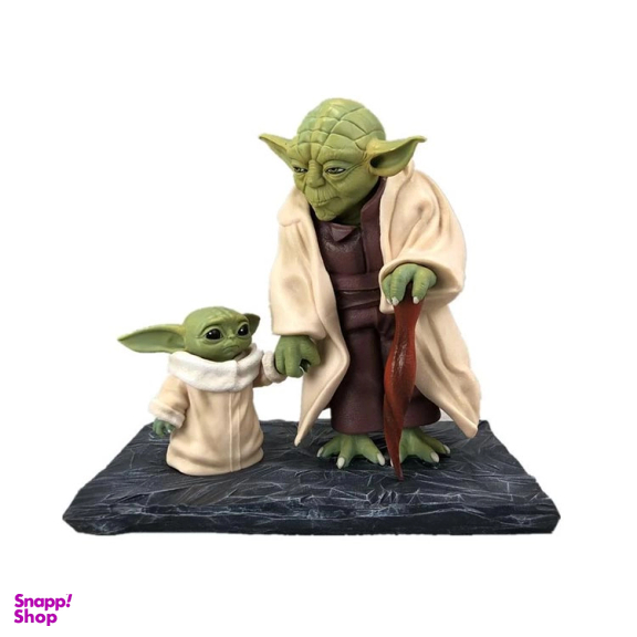 مجسمه مدل یودا و گروگو سایز 18 سانتی متر