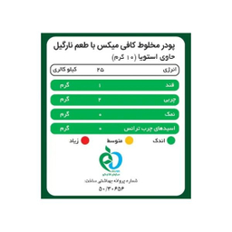 کافی میکس نارگیل پپتینا بسته ۱۰ عددی