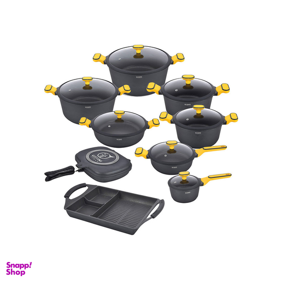 سرویس قابلمه 17 پارچه جی فی نی مدل G-02