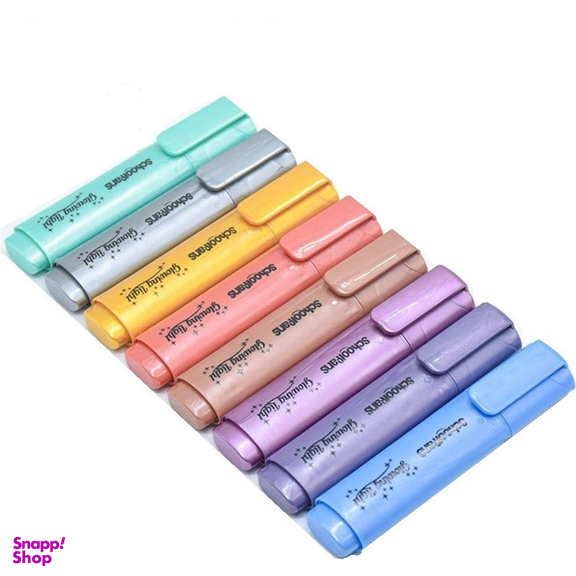 ماژیک هایلایتر اسکول فنس کد FA92316 مجموعه 8 عددی