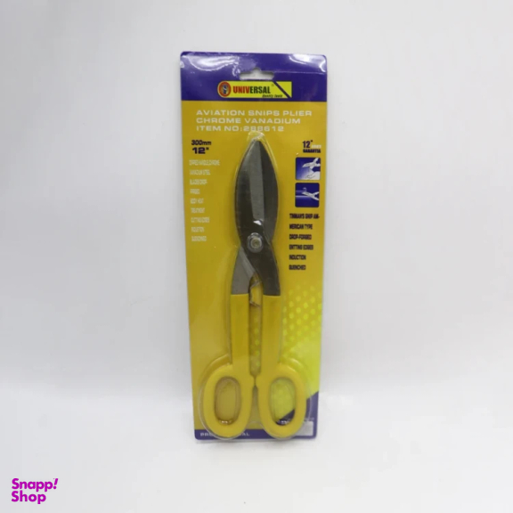قیچی ورق بر بونیورسال مدل دسته عینکی کد YP-288612-12INCH سایز 12 اینچ