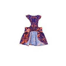 لباس سگ و گربه مدل پشت‌ گردنی زمینه نارنجی