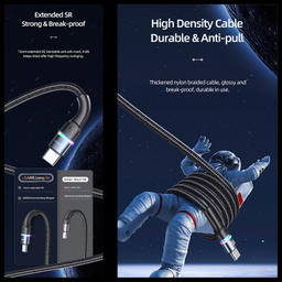 کابل تبدیل  USB-C  یوسمز مدل US-SJ537 طول 1.2 متر