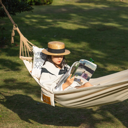 ننو 2 نفره چوب دار نیچرهایک مدل DC-G02-Drag-Detachable Fold Double Canvas Hammock کد DC001