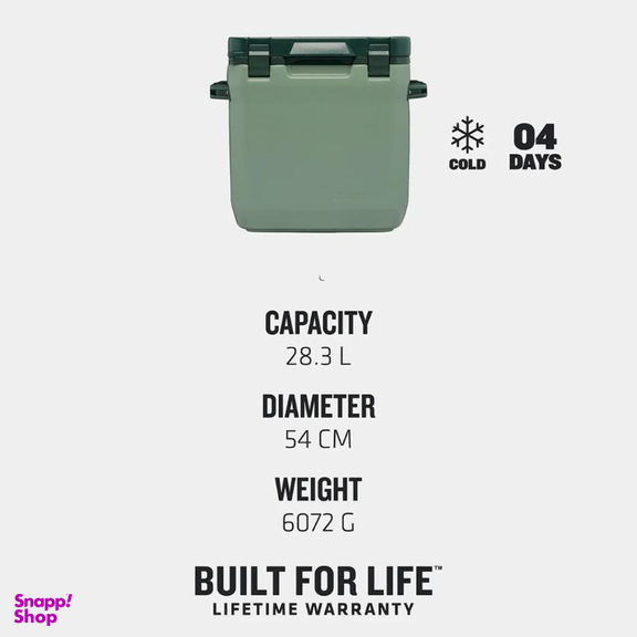 کول باکس استنلی مدل Cold For Days Outdoor Cooler گنجایش 28.3 لیتر