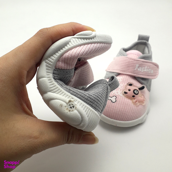 کفش نوزادی مدل سوتی طرح سگ کد C-1159