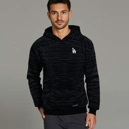 هودی مردانه 27 مدل LA رنگ مشکی