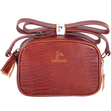 کیف رودوشی زنانه چرم بارز کد DG80.LIZARD