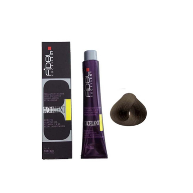 رنگ مو فیدل اکسلنت شماره 3.7 رنگ قهوه ای زیتونی تیره حجم 100 میلی لیتر