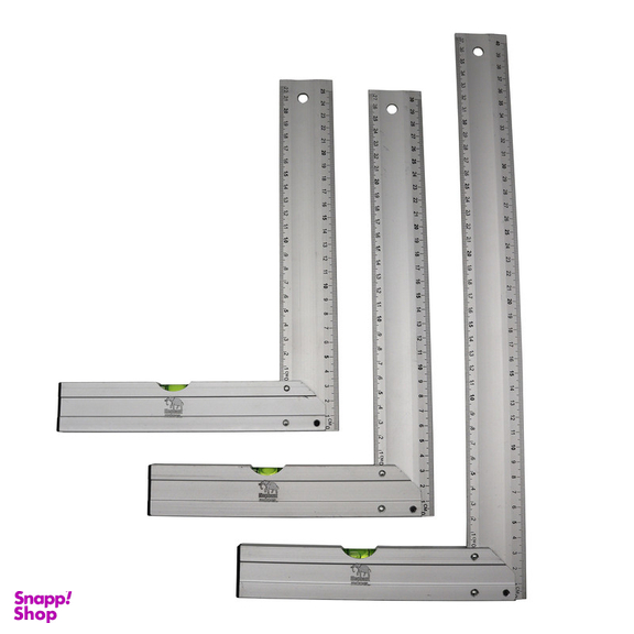 گونیا نجاری مدل گوریلا کد YP-TRZDAR-25-30-40CM مجموعه 3 عددی