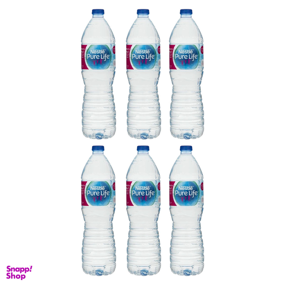 آب معدنی پیورلایف نستله حجم 1.5 لیتر بسته 6 عددی