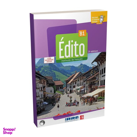 کتاب Edito B1 second edition اثر Pinson Cecile انتشارات Didier