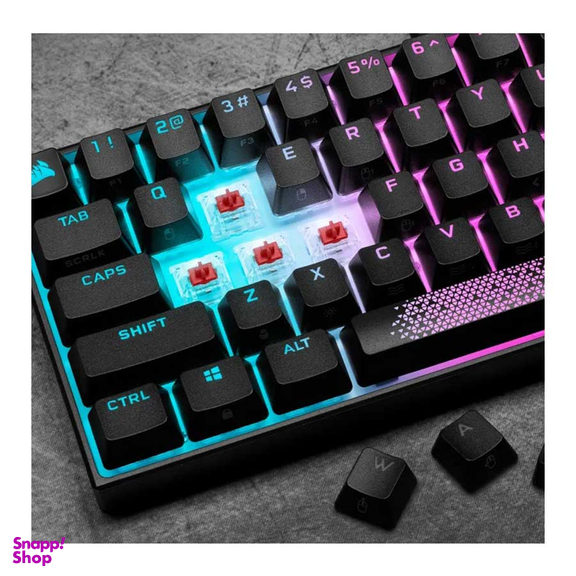 کیبورد گیمینگ کورسیر مدل K65 RGB Mini MX