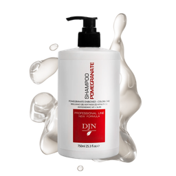 شامپو مو دژن مدل Pomegranate کد 107 مناسب موهای رنگ شده حجم 750 میلی لیتر