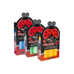 کیسه رولی پرفراژ دار کفشدوزک کد 058 سایز کوچک بسته 45 عددی