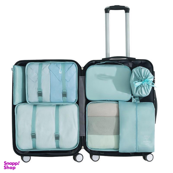 نظم دهنده ساک و چمدان تن تن مدل Colorful Life مجموعه 7 عددی