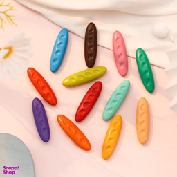 مداد شمعی جادویی 36 رنگ مدل بادومی کد 036