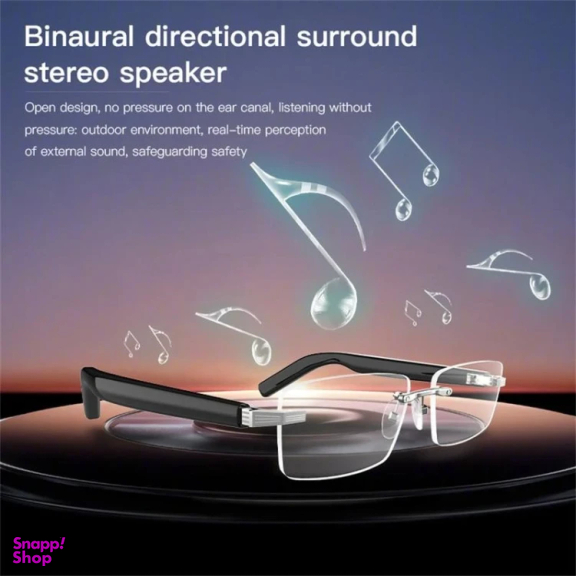 عینک هوشمند دودی مدل G06-T