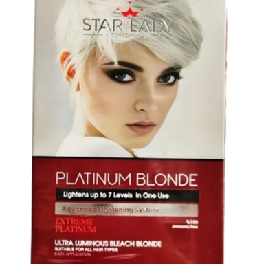 کرم دکلره استار لیدی رنگ بلوند پلاتینه حجم 270 میلی‌ لیتر