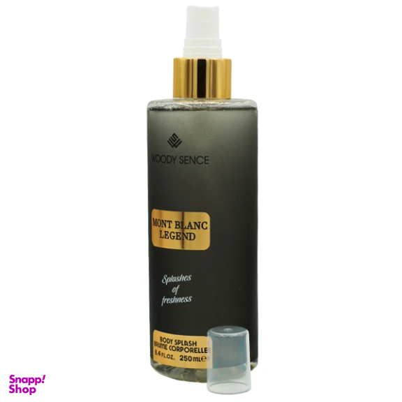 بادی اسپلش مردانه وودی سنس مدل Mont Blanc Legend حجم 250 میلی لیتر