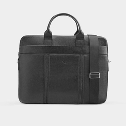 کیف اداری مردانه نوین چرم مدل دو دسته هاوری کد Fd- BE4817