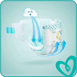 پوشک پمپرز مدل Baby Dry سایز 6 بسته 34 عددی