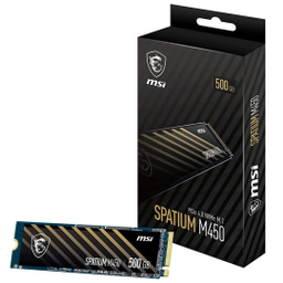 حافظه SSD اینترنال ام اس آی مدل SPATIUM M450 PCIe 4.0 NVMe M.2 ظرفیت 500 گیگابایت