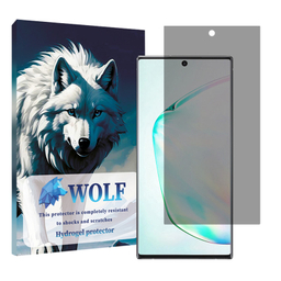 محافظ صفحه نمایش حریم شخصی ولف مناسب گوشی موبایل سامسونگ Galaxy Note 10 Plus