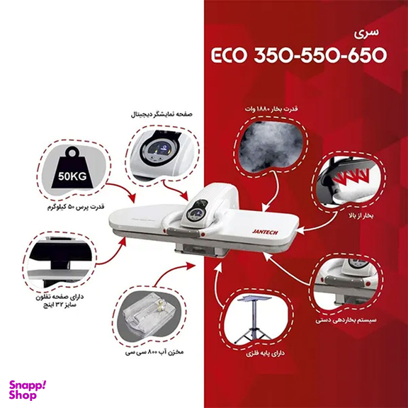 اتو پرسی جانتک مدل ECO550