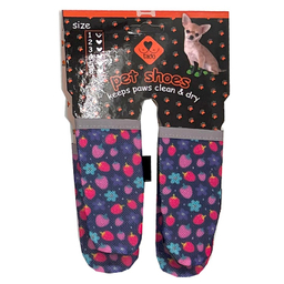 پاپوش سگ تادو طرح تنفسی کد PT106 سایز 5 بسته 4 عددی