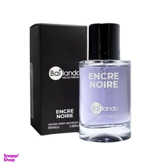 عطر جیبی مردانه بایلندو مدل Encre Noire حجم 35 میلی لیتر