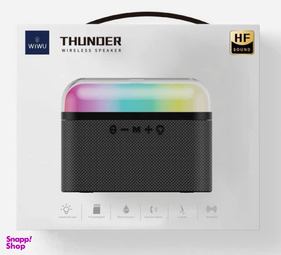 اسپیکر بی سیم بلوتوثی ویوو مدل WiWU Thunder P60