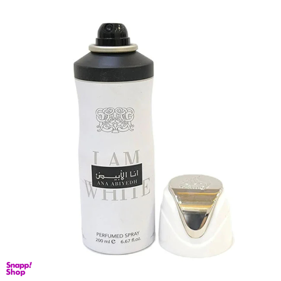 اسپری خوشبو کننده بدن لطافه مدل انا الابیض حجم 200 میلی لیتر