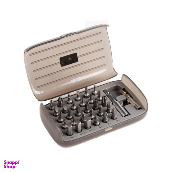 ست پیچ گوشتی برقی 35 در 1 گرین Green 35 in 1 Electric Screwdriver Set