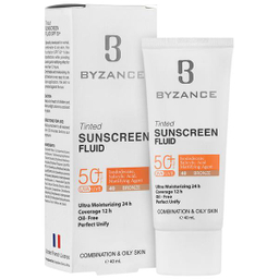 کرم ضد آفتاب بیزانس مدل +SPF50 شماره 40 رنگ برنز حجم 40 میلی لیتر