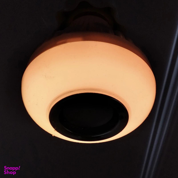 لامپ هوشمند و اسپیکر بلوتوثی مدل led music blub کد HB-61