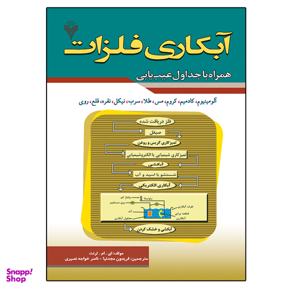کتاب آبکاری فلزات اثر ای ام ترنت نشر دانشگاهی فرهمند