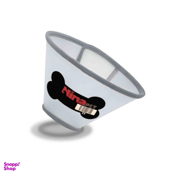 گردنبند الیزابت سگ نیناپت سایز 2 رنگ طوسی