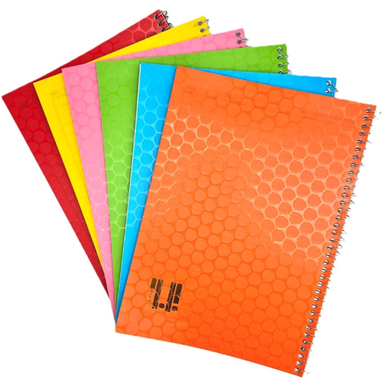 دفتر مشق سیمی 50 برگ برج کد B06 مجموعه 6 عددی