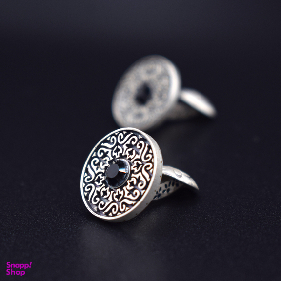 دکمه سردست نقره مردانه کد CSA01