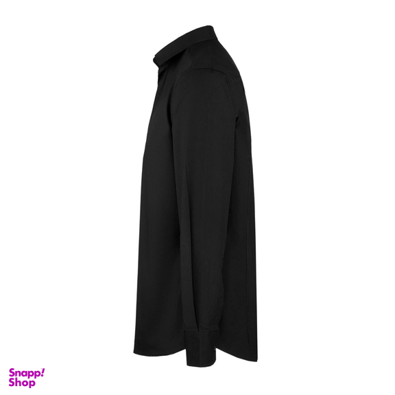 پیراهن پوپلین مردانه جی تی هوگرو کد 10233 رنگ مشکی