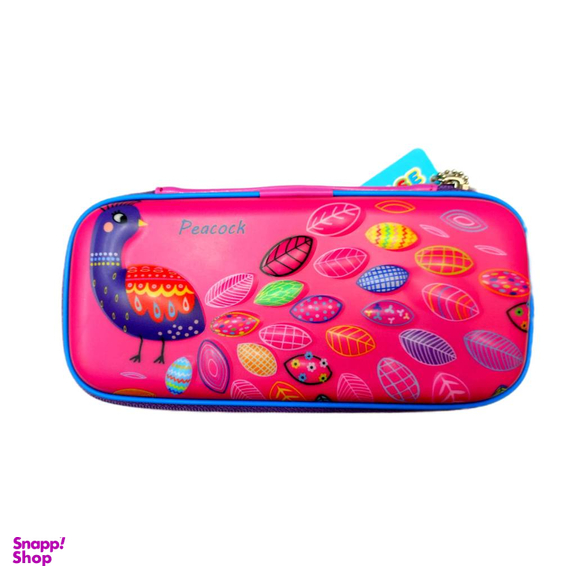 جامدادی تبلتی هارد باکس لایت استار طرح طاووس کد LCP-301