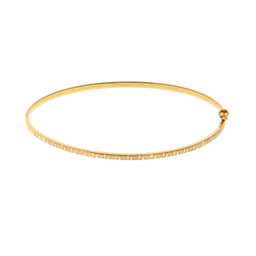 بنگل طلا 18 عیار زنانه دیانا مدل ورساچه